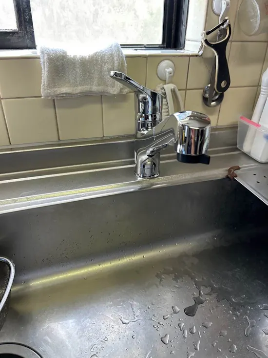 工事後　宮城県仙台市泉区のお客様の水栓工事