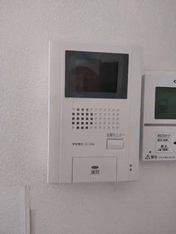 千葉県市原市のお客様のドアホン工事　具体的な工事内容1