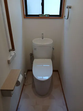 茨城県水戸市のお客様のトイレ工事