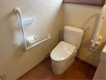 山梨県富士吉田市のお客様のトイレ交換工事