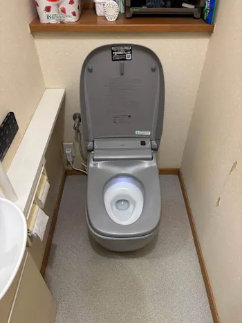 茨城県水戸市のお客様のトイレ交換工事