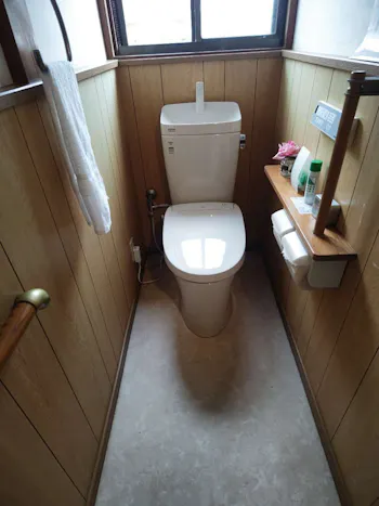 福島県いわき市のお客様のトイレ工事