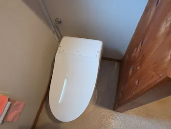 栃木県那須郡那珂川町のお客様のトイレ工事