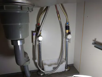 愛知県豊田市のお客様の水栓工事　具体的な工事内容2