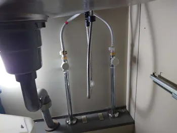 愛知県豊田市のお客様の水栓工事　具体的な工事内容1