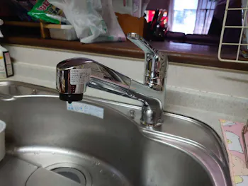 愛知県豊田市のお客様の水栓工事