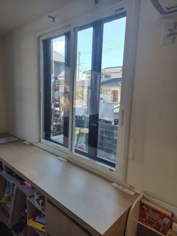 岡山県都窪郡早島町のお客様の内窓設置工事