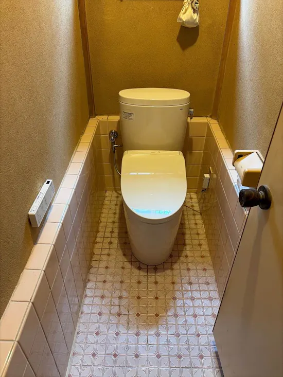 工事後　千葉県大網白里市のお客様のトイレ工事