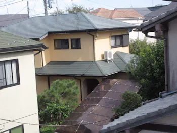 東京都八王子市のお客様の屋根外壁塗装工事　具体的な工事内容1