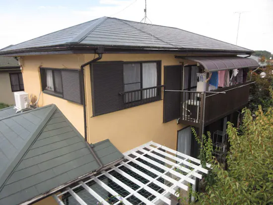 工事前　東京都八王子市のお客様の屋根外壁塗装工事