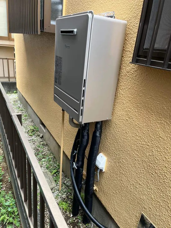 工事後　埼玉県久喜市のお客様の給湯器工事