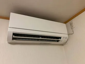 静岡県富士市のお客様のエアコン工事　具体的な工事内容1