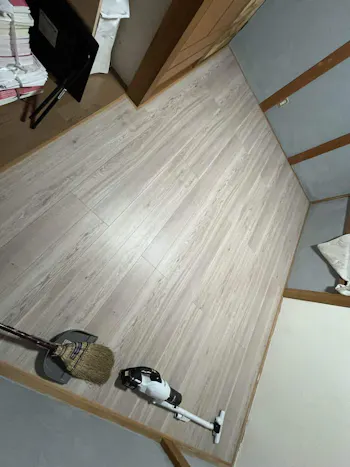 栃木県宇都宮市のお客様の室内リフォーム_壁紙・クロス張替え工事　具体的な工事内容2