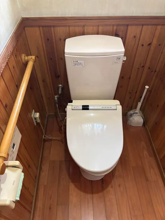 工事前　茨城県つくば市のお客様のトイレ工事