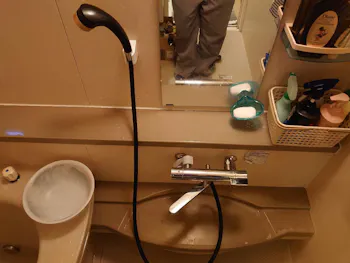 愛知県豊田市のお客様の浴室水栓交換工事