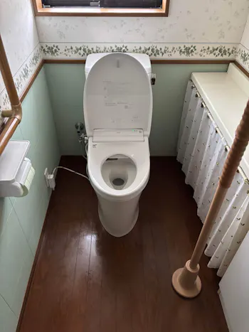 茨城県つくば市のお客様のトイレ工事
