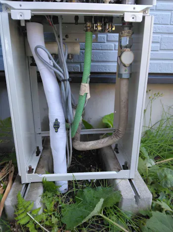 神奈川県相模原市のお客様のガス熱源機交換工事