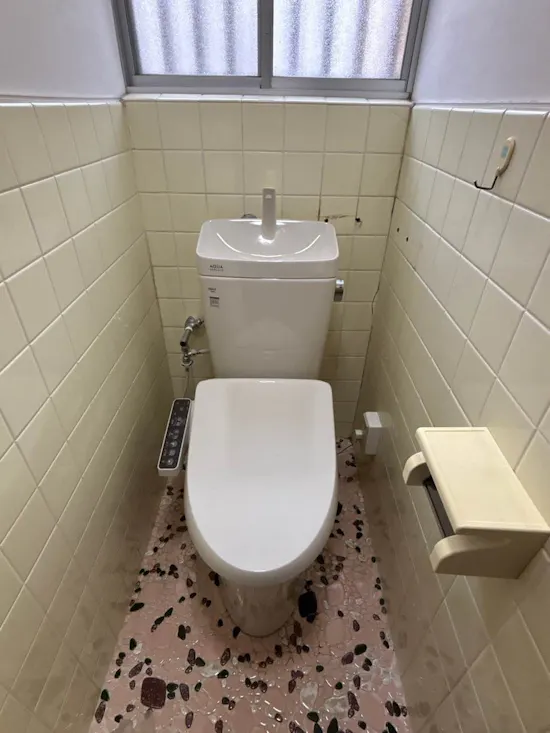 工事後　群馬県高崎市のお客様のトイレ工事