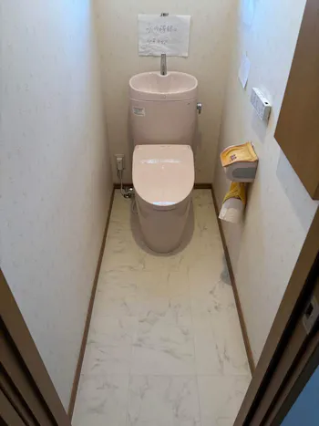 茨城県常総市のお客様のトイレ工事