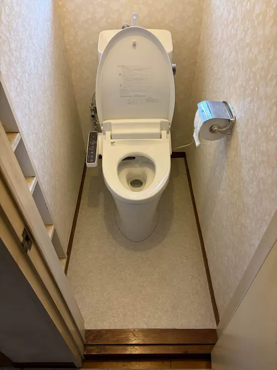 工事後　埼玉県桶川市のお客様のトイレ工事