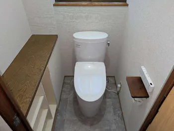 静岡県浜松市浜名区のお客様のトイレ工事