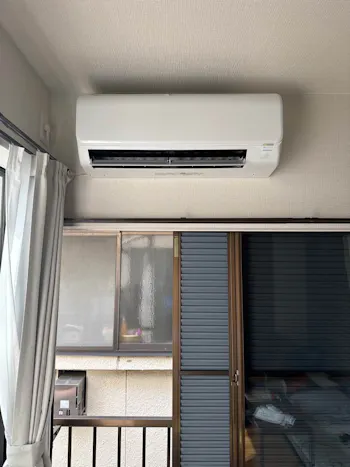 埼玉県朝霞市のお客様のエアコン工事