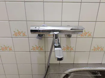 静岡県静岡市葵区のお客様の浴室水栓工事