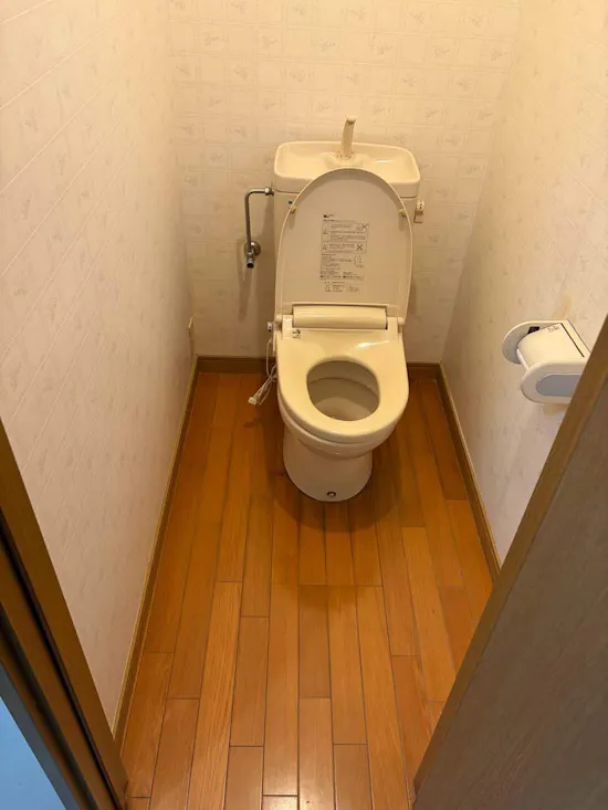 工事前　埼玉県桶川市のお客様のトイレ工事