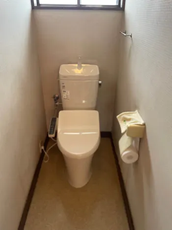 山梨県南都留郡忍野村のお客様のトイレ工事