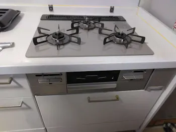 神奈川県相模原市中央区のお客様のビルトインコンロ交換工事