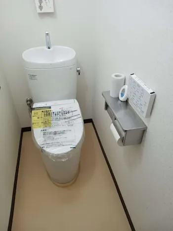 東京都昭島市のお客様のトイレ工事　具体的な工事内容1