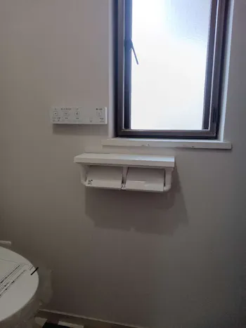 東京都羽村市のお客様のトイレ工事・トイレ内装工事　具体的な工事内容6