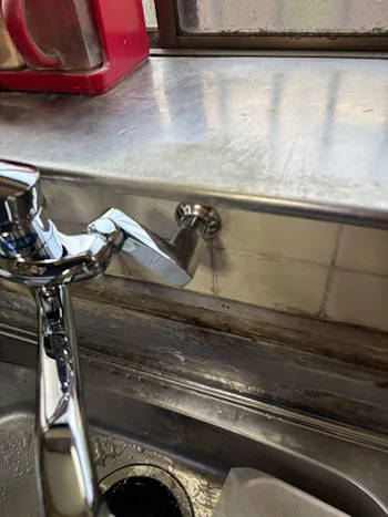 埼玉県桶川市のお客様の水栓工事　具体的な工事内容1