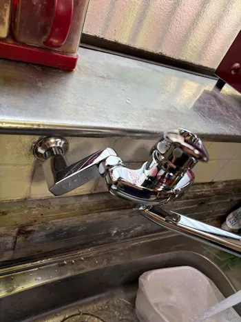 埼玉県桶川市のお客様の水栓工事　具体的な工事内容2