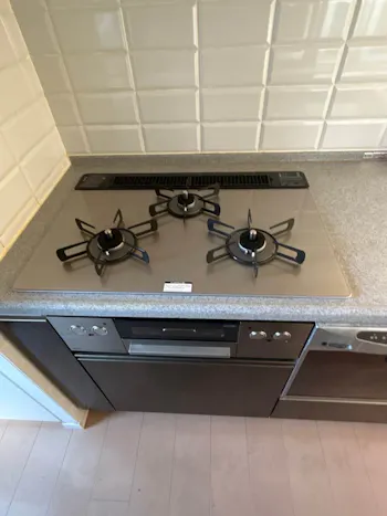 宮城県仙台市のお客様のビルトインコンロ・ガスコンロ工事