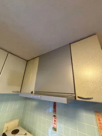 群馬県前橋市のお客様のレンジフード・ビルトインコンロ交換工事　具体的な工事内容2