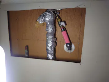 愛知県名古屋市のお客様の水栓工事　具体的な工事内容1