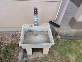 栃木県那須塩原市のお客様の不凍立水栓設置工事