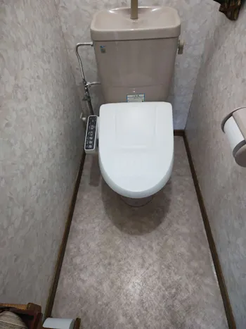 福島県いわき市のお客様のトイレ工事