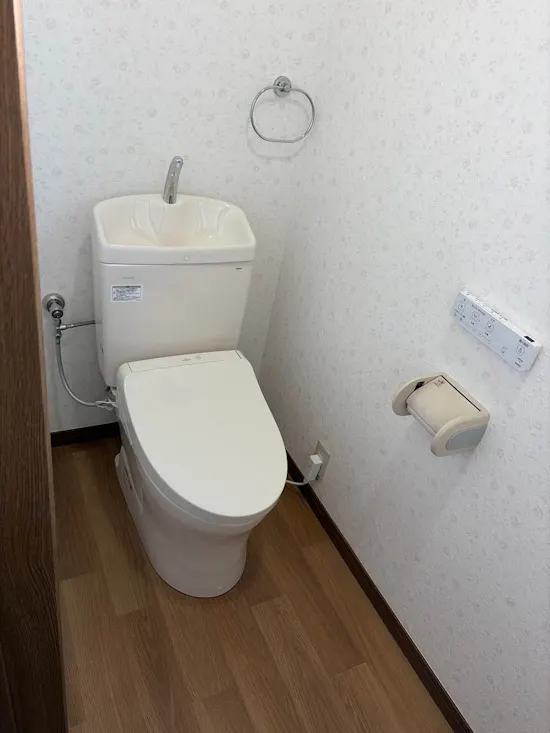 工事後　山梨県富士吉田市のお客様のトイレ工事