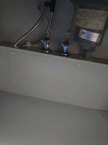 埼玉県和光市のお客様のキッチン水栓工事　具体的な工事内容1