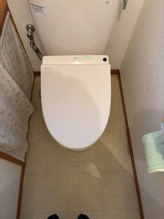 工事前　埼玉県熊谷市のお客様のトイレ工事
