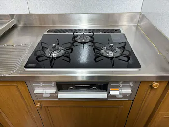神奈川県相模原市中央区のお客様のビルトインコンロ・ガスコンロ工事
