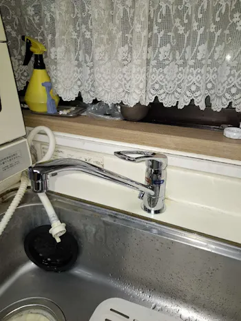 宮城県仙台市のお客様の水栓工事