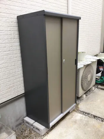 東京都青梅市のお客様の物置・倉庫工事　具体的な工事内容1