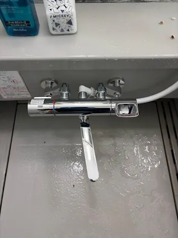 埼玉県桶川市のお客様の水栓工事