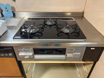 神奈川県相模原市緑区のお客様のビルトインコンロ・ガスコンロ工事