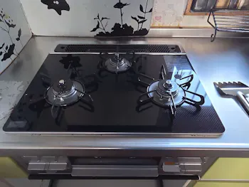 栃木県芳賀郡芳賀町のお客様のビルトインコンロ・ガスコンロ工事