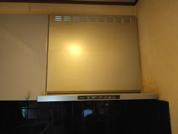 神奈川県相模原市緑区のお客様のレンジフード交換工事