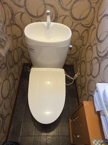栃木県那須塩原市のお客様のトイレ工事
